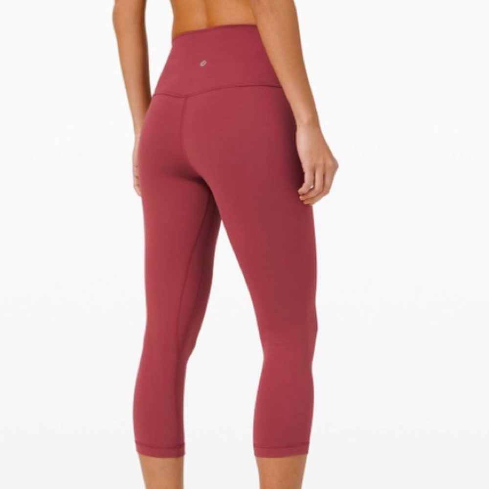Lululemon Align Crop 21” Chianti